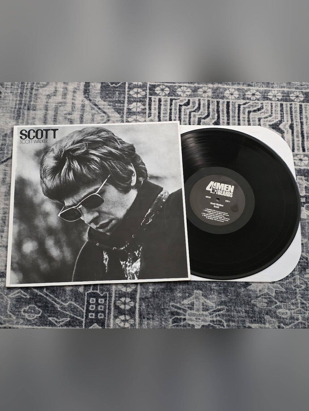 Scott Walker '67 debut 1st 2008 US 180Gram 4men 4m149 Vinyl LP Y2K Vintage Rare
